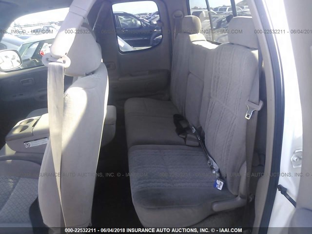 5TBRN34133S380037 - 2003 TOYOTA TUNDRA ACCESS CAB SR5 WHITE photo 8