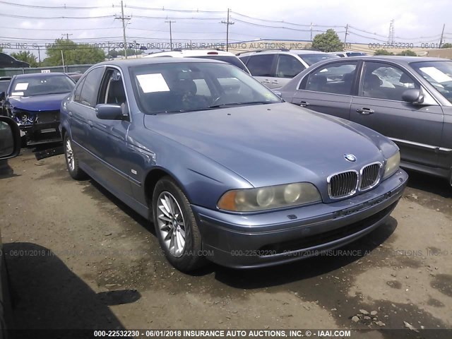 WBADN63403GN88625 - 2003 BMW 540 I AUTOMATIC Light Blue photo 1