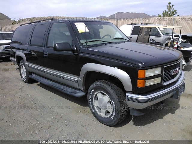 1GKFK16R1XJ791910 - 1999 GMC SUBURBAN K1500 BLACK photo 1