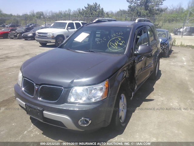 2CKDL63F076008279 - 2007 PONTIAC TORRENT BLACK photo 2