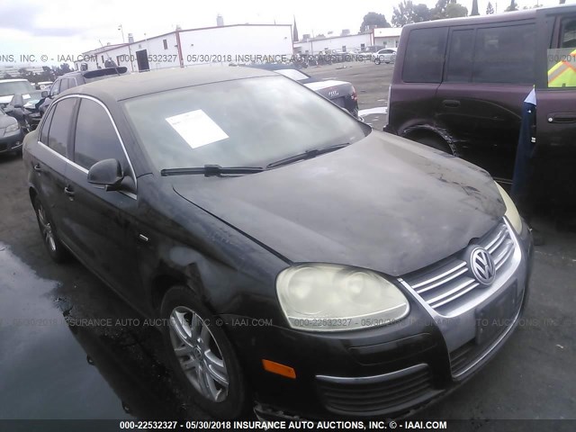 3VWEG71K87M076502 - 2007 VOLKSWAGEN JETTA WOLFSBURG 黑色 照片 1
