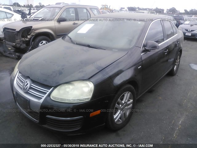 3VWEG71K87M076502 - 2007 VOLKSWAGEN JETTA WOLFSBURG 黑色 照片 2