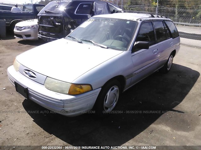 3FARP15J9RR138584 - 1994 FORD ESCORT LX/SPORT SILVER photo 2