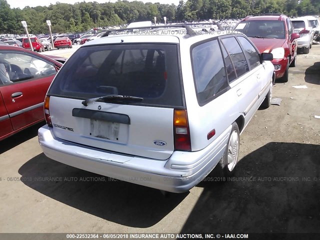 3FARP15J9RR138584 - 1994 FORD ESCORT LX/SPORT SILVER photo 4