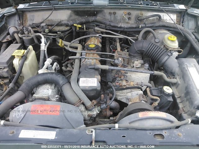 1J4FF68S8XL541219 - 1999 JEEP CHEROKEE SPORT/CLASSIC მწვანე ფოტო 10