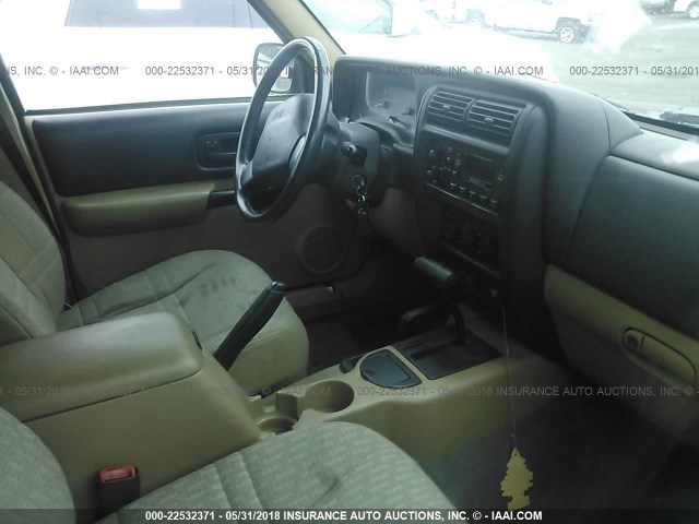 1J4FF68S8XL541219 - 1999 JEEP CHEROKEE SPORT/CLASSIC მწვანე ფოტო 5