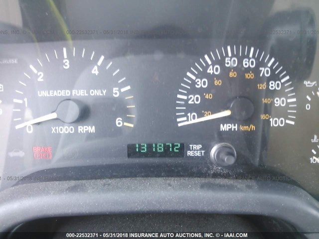 1J4FF68S8XL541219 - 1999 JEEP CHEROKEE SPORT/CLASSIC მწვანე ფოტო 7