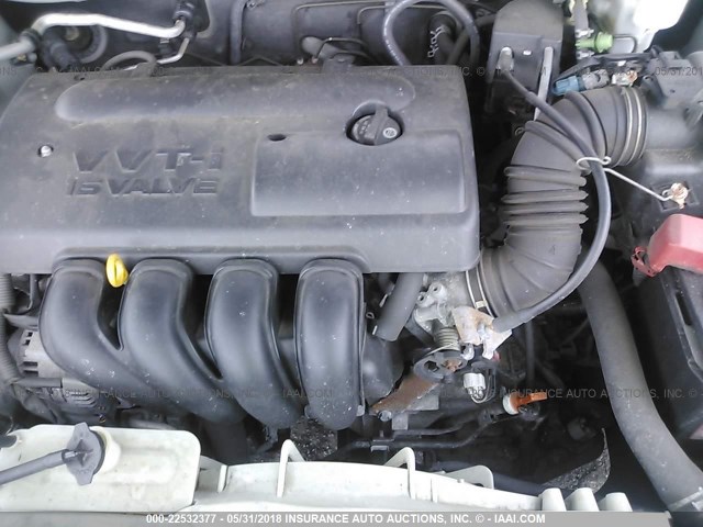 2T1BR32E34C314343 - 2004 TOYOTA COROLLA CE/LE/S SILVER photo 10