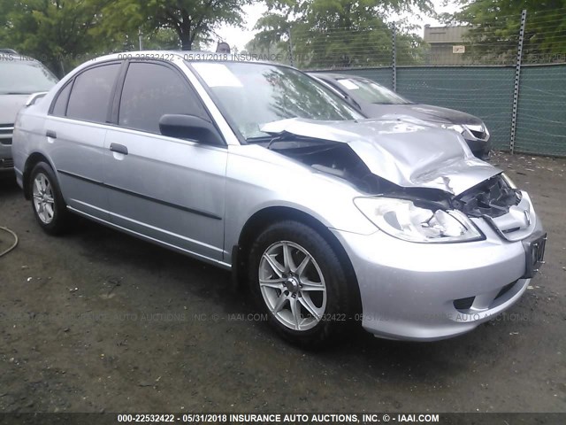 2HGES16374H643231 - 2004 HONDA CIVIC DX VP 银色 照片 1