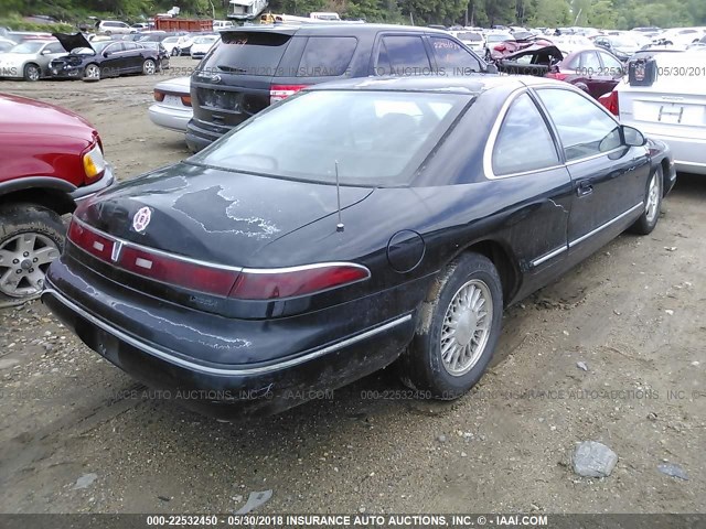 1LNLM91V8RY748036 - 1994 LINCOLN MARK VIII BLACK photo 4