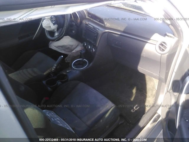 JTKJF5C77E3068450 - 2014 TOYOTA SCION TC 灰色 照片 5