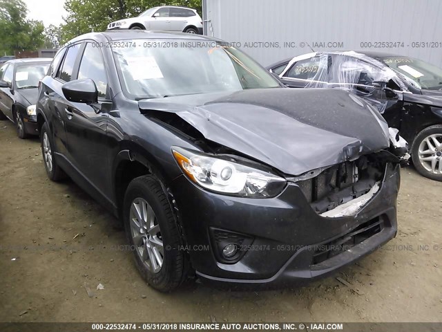 JM3KE2CY5E0312837 - 2014 MAZDA CX-5 TOURING GRAY photo 1