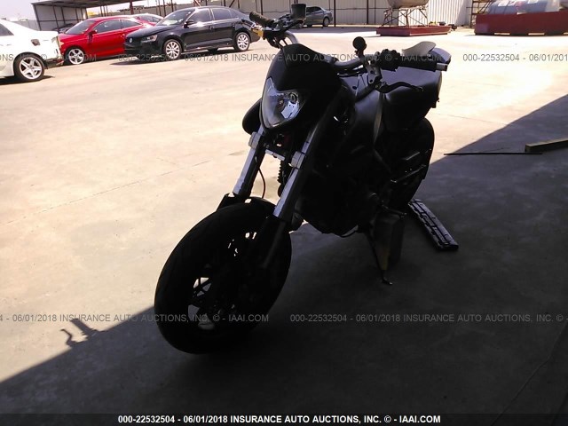 ZDM1YACP58B001841 - 2008 DUCATI HYPERMOTARD 1100/S BLACK photo 2