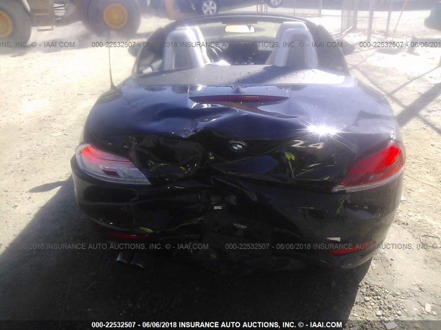 WBALM5C51BE380300 - 2011 BMW Z4 SDRIVE30I BLACK photo 6