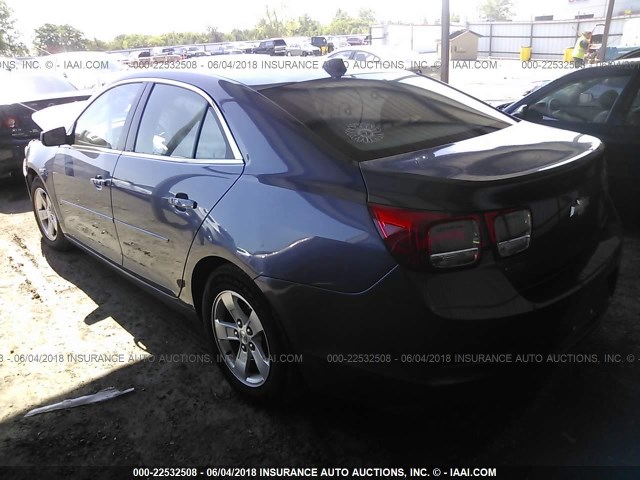 1G11B5SL8EF119706 - 2014 CHEVROLET MALIBU LS 蓝色 照片 3