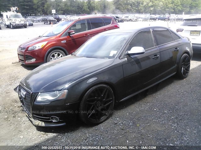 WAUDGAFL0CA053197 - 2012 AUDI S4 PREMIUM PLUS BLACK photo 2