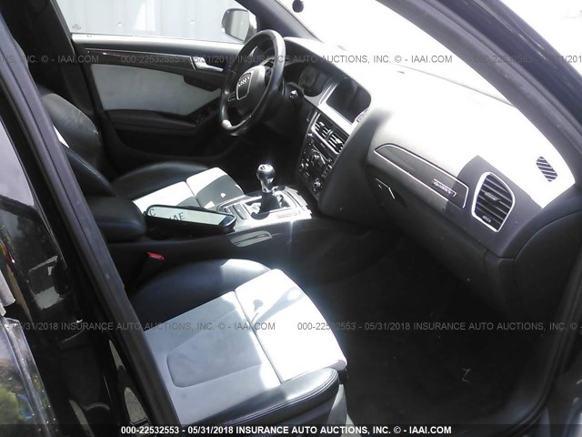 WAUDGAFL0CA053197 - 2012 AUDI S4 PREMIUM PLUS BLACK photo 5