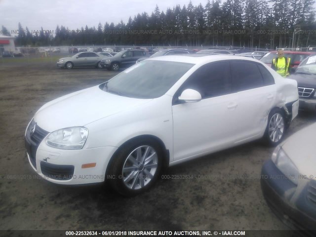 3VWRA7AJ0AM034309 - 2010 VOLKSWAGEN JETTA WOLFSBURG 白色 照片 2