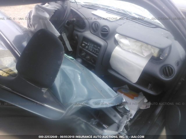 1G2NE12M2VM529807 - 1997 PONTIAC GRAND AM SE BLUE photo 5