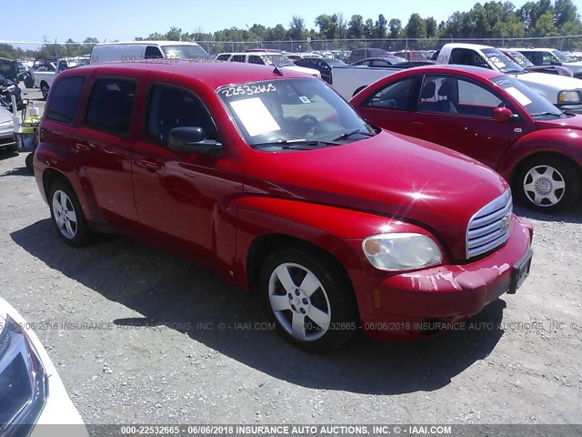 3GNDA13D98S550831 - 2008 CHEVROLET HHR LS RED photo 1