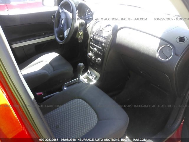 3GNDA13D98S550831 - 2008 CHEVROLET HHR LS RED photo 5