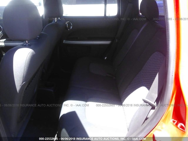 3GNDA13D98S550831 - 2008 CHEVROLET HHR LS RED photo 8