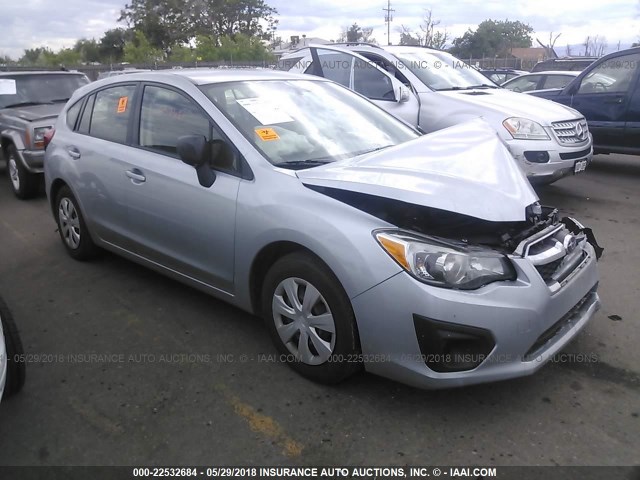 JF1GPAA64D2859790 - 2013 SUBARU IMPREZA SILVER photo 1