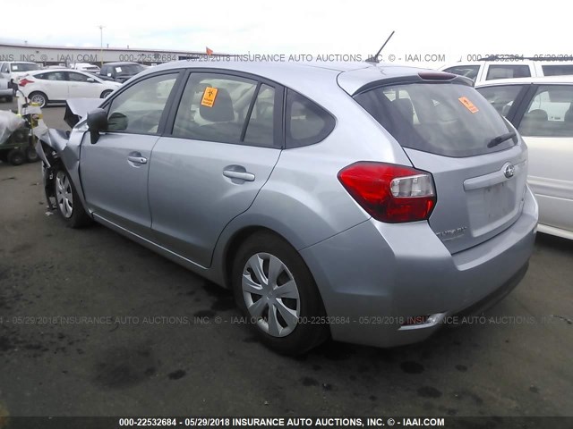 JF1GPAA64D2859790 - 2013 SUBARU IMPREZA SILVER photo 3