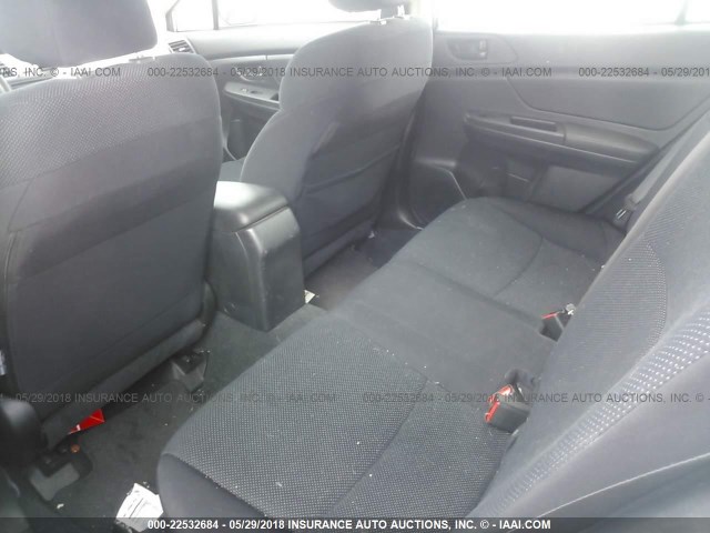 JF1GPAA64D2859790 - 2013 SUBARU IMPREZA SILVER photo 8