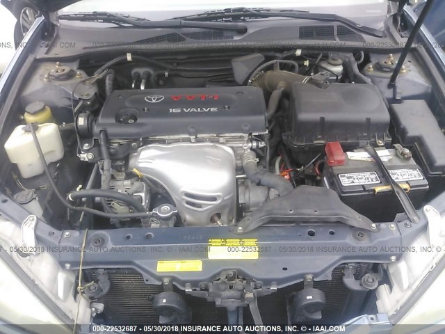 4T1BE32K92U521154 - 2002 TOYOTA CAMRY LE/XLE/SE ღია ლურჯი ფოტო 10