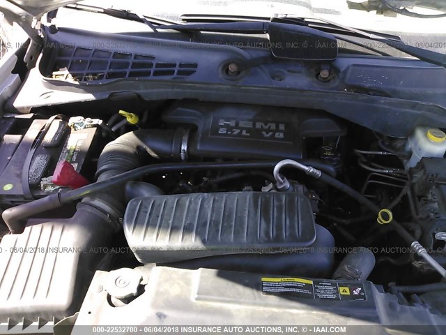 1A8HX58257F572473 - 2007 CHRYSLER ASPEN LIMITED SILVER photo 10