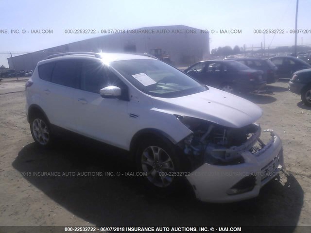 1FMCU9J94FUA59794 - 2015 FORD ESCAPE TITANIUM WHITE photo 1