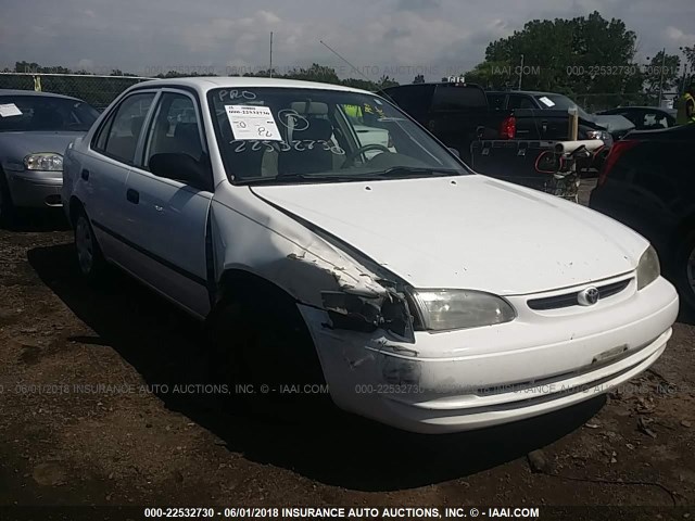 2T1BR12E0XC120586 - 1999 TOYOTA COROLLA VE/CE/LE Weiß Foto 1