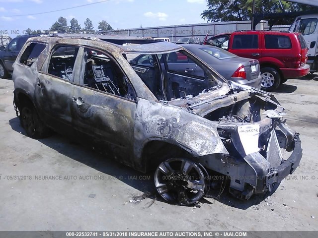 1GKER33748J165520 - 2008 GMC ACADIA SLT-2 BLACK photo 1