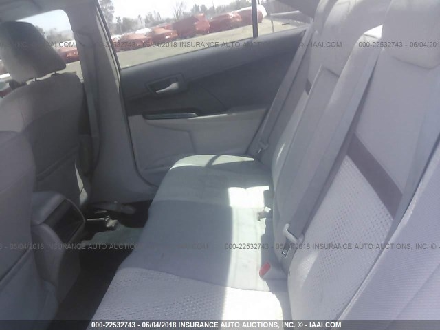 4T1BF1FK4EU442801 - 2014 TOYOTA CAMRY L/SE/LE/XLE 白色 照片 8