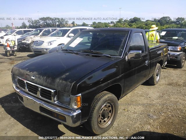 1N6SD11S0SC402974 - 1995 NISSAN TRUCK E/XE BLACK photo 2