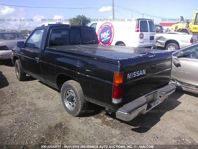 1N6SD11S0SC402974 - 1995 NISSAN TRUCK E/XE BLACK photo 3