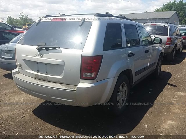 1J8GR48K46C326210 - 2006 JEEP GRAND CHEROKEE LAREDO/COLUMBIA/FREEDOM 银色 照片 4