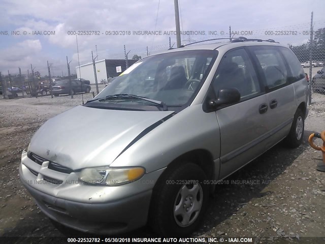 2B4FP25B1XR354540 - 1999 DODGE CARAVAN GRAY photo 2