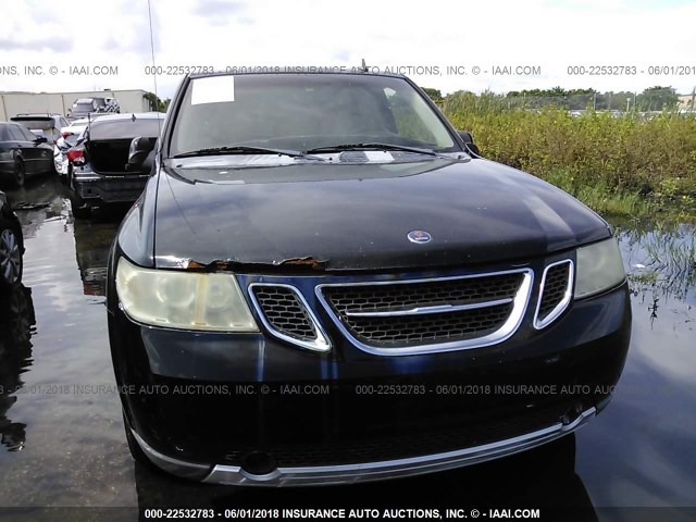 5S3ET13S362804543 - 2006 SAAB 9-7X LINEAR BLACK photo 6