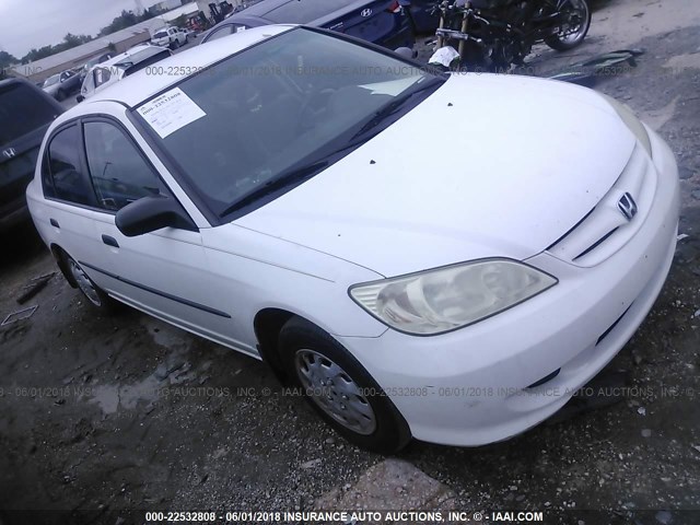 2HGES16304H542404 - 2004 HONDA CIVIC DX VP 白色 照片 1