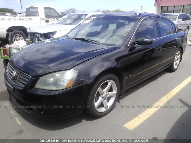 1N4BL11E15C310976 - 2005 NISSAN ALTIMA SE/SL/SE-R BLACK photo 2