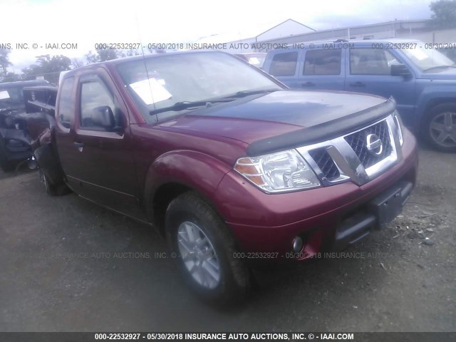 1N6AD0CW6EN731239 - 2014 NISSAN FRONTIER SV/PRO-4X RED photo 1