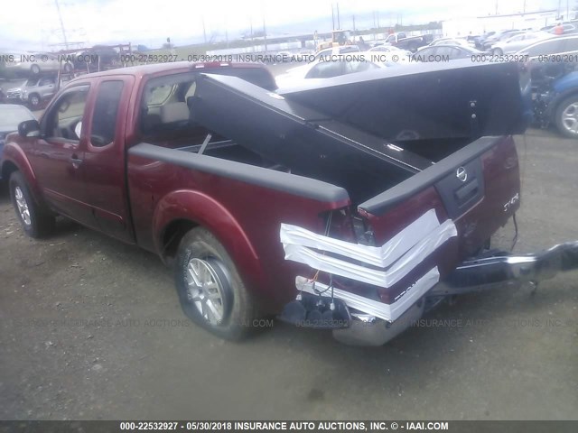 1N6AD0CW6EN731239 - 2014 NISSAN FRONTIER SV/PRO-4X RED photo 3