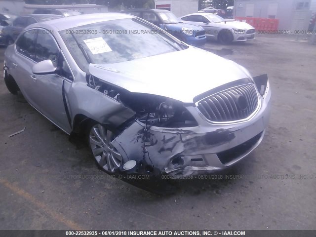 1G4PP5SK5F4171720 - 2015 BUICK VERANO SILVER photo 6