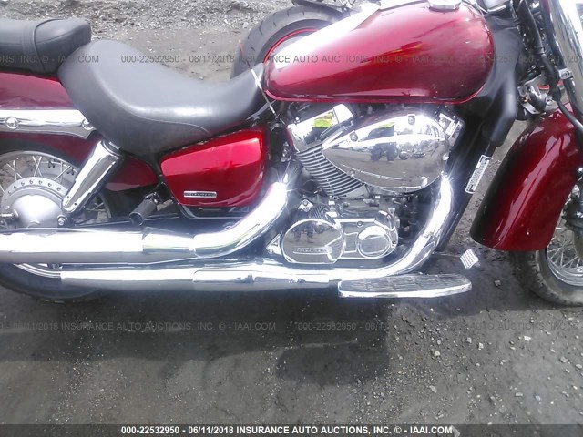 JH2RC5002BK700497 - 2011 HONDA VT750 C RED photo 8