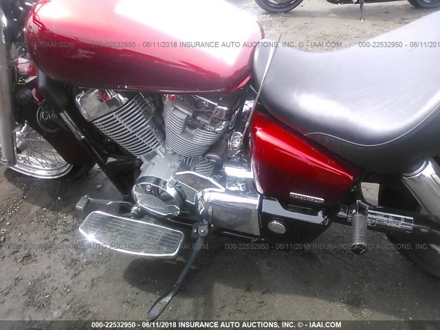 JH2RC5002BK700497 - 2011 HONDA VT750 C RED photo 9