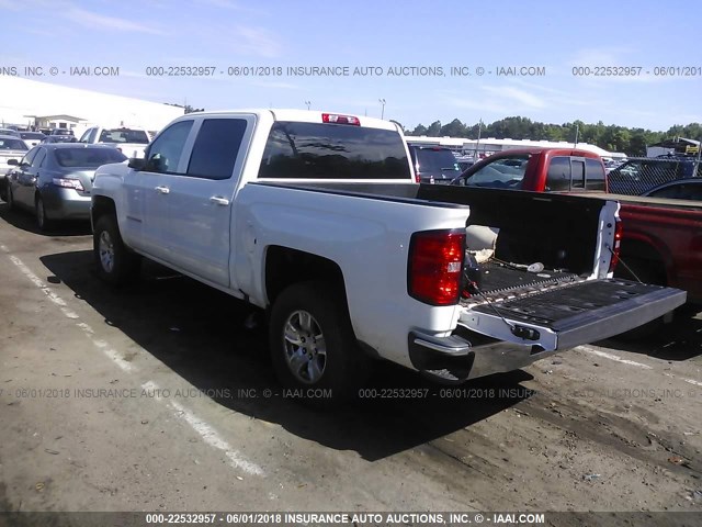 3GCPCREC6GG128438 - 2016 CHEVROLET SILVERADO C1500 LT WHITE photo 3