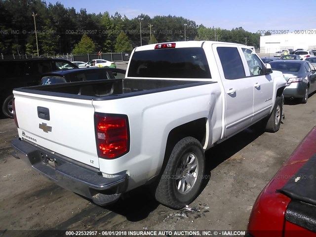 3GCPCREC6GG128438 - 2016 CHEVROLET SILVERADO C1500 LT WHITE photo 4