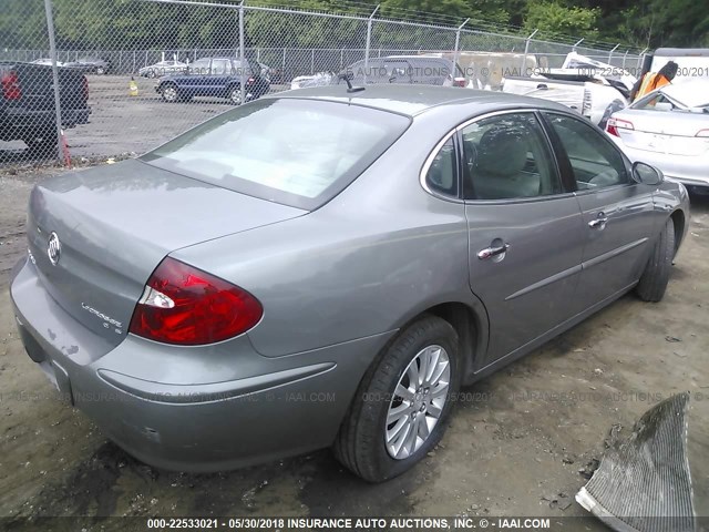 2G4WE587871202251 - 2007 BUICK LACROSSE CXS GRAY photo 4